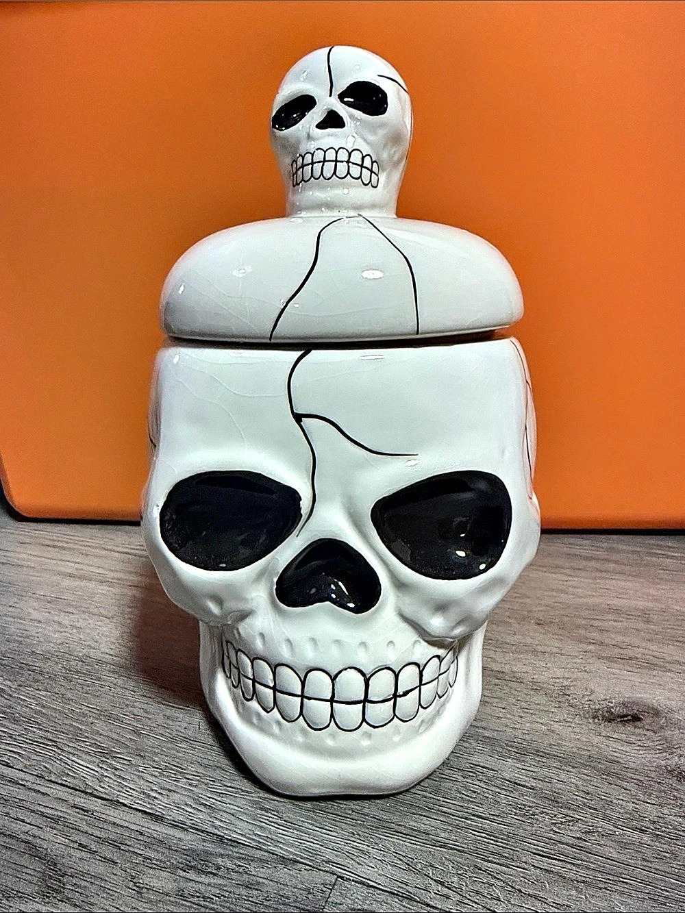 Skull Cookie Jar
